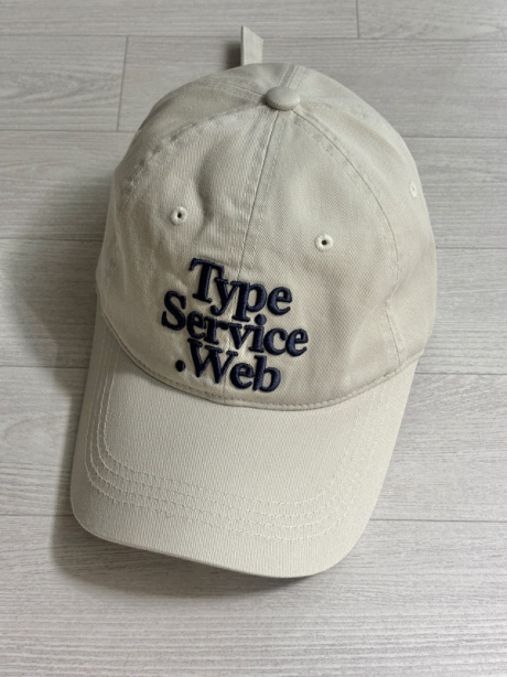 타입서비스(TYPESERVICE) Typeservice Web Cap [Beige Gray] 후기