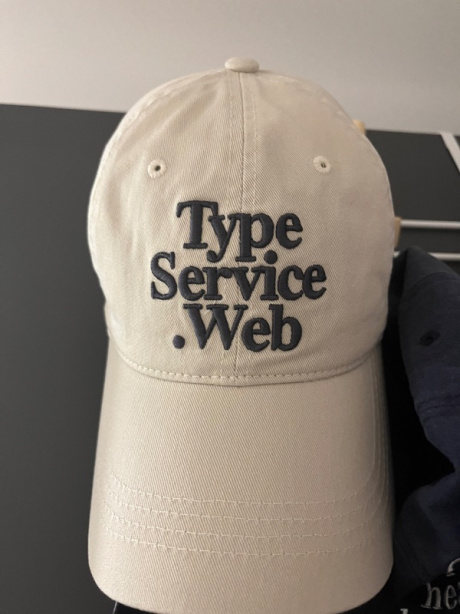 타입서비스(TYPESERVICE) Typeservice Web Cap [Beige Gray] 후기