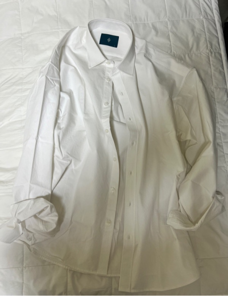 다이아몬드 레이라(DIAMOND LAYLA) Plain Poplin Shirt S91 White 후기
