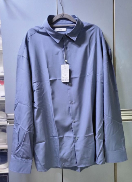 코디갤러리(CODIGALLERY) [95130 SIZE] 블루 뉴포멀 세미오버 릴렉스 셔츠 후기