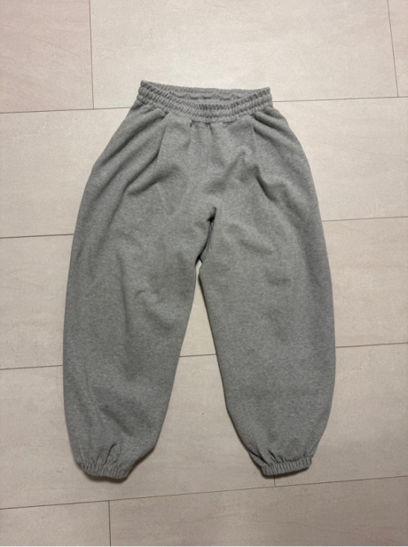 제로(XERO) Deep One Tuck Jogger Sweat Pants [Grey] 후기