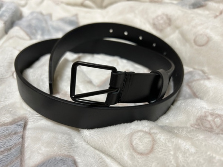 르바(LEVAR) Signature Square Leather Belt - Black 후기