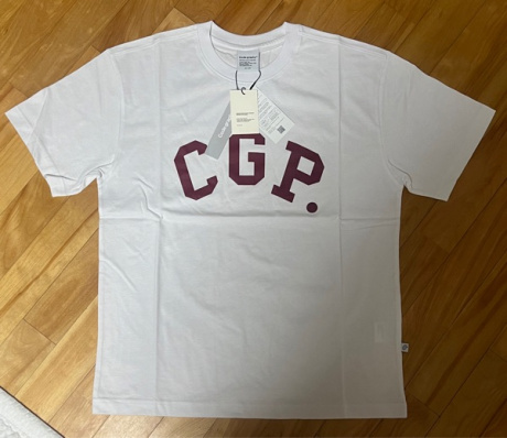 코드그라피(CODEGRAPHY) CGP 심플 아치 로고 티셔츠_레드 후기