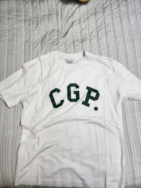 코드그라피(CODEGRAPHY) CGP 심플 아치 로고 티셔츠_그린 후기