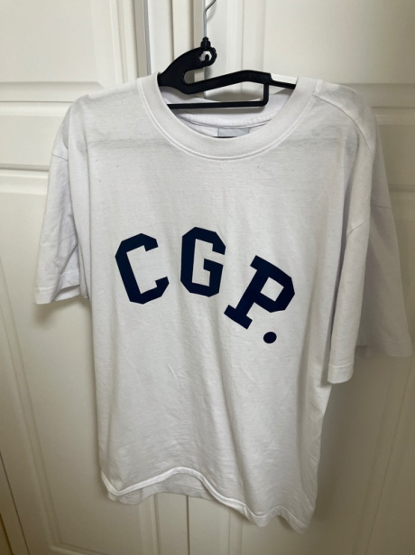 코드그라피(CODEGRAPHY) CGP 심플 아치 로고 티셔츠_네이비 후기