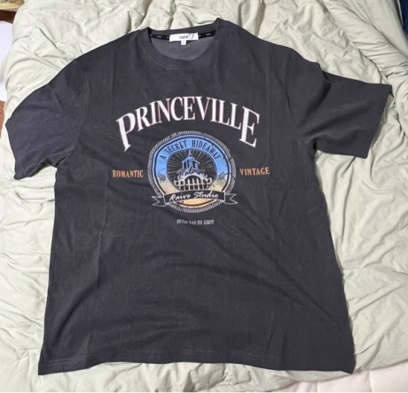 레이브(RAIVE) PRINCEVILLE Print T-Shirt in D/Grey VW2SE114-13 후기