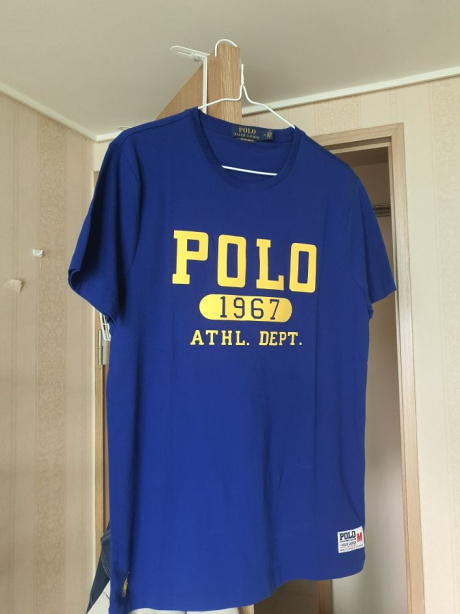 폴로 랄프 로렌(POLO RALPH LAUREN) 커스텀 슬림핏 로고 저지 티셔츠 - 퍼플 후기