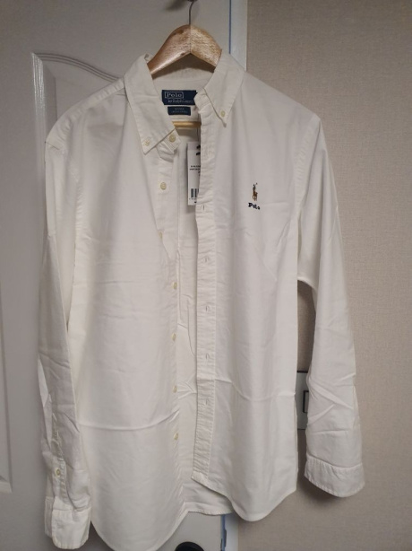 폴로 랄프 로렌(POLO RALPH LAUREN) [White Collection] 커스텀핏 클래식 옥스포드 셔츠  - 화이트 후기