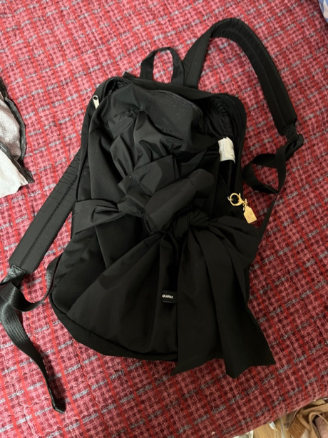 이우가마카라스(IUGAMAKARAS) Knotted Backpack (Black) 후기