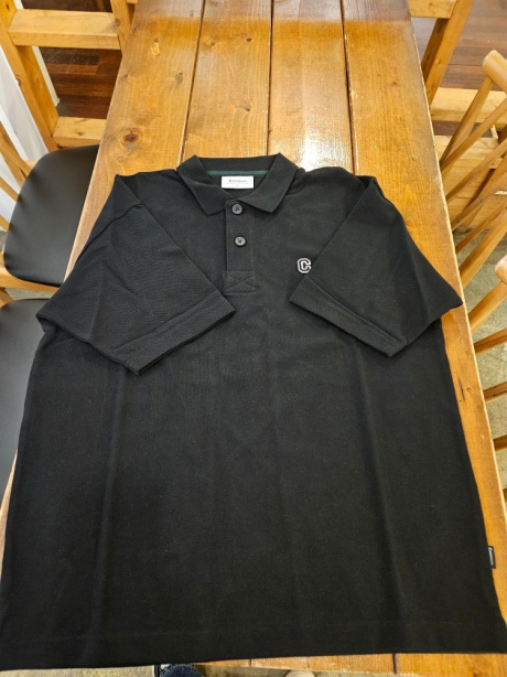 커버낫(COVERNAT) C 로고 와펜 쿨 피케 티셔츠 블랙 후기