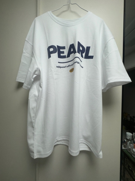 오드펄(ODDPEARL) pearl t-shirt(white) 후기
