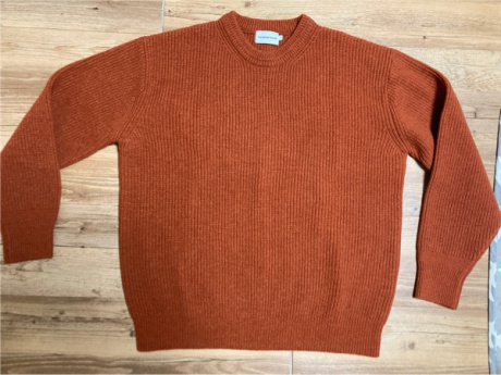 에스피오나지(ESPIONAGE) Miller Knit Sweater Burnt Orange 후기