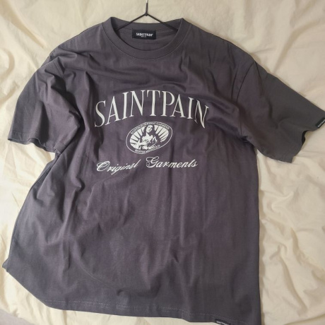 세인트페인(SAINTPAIN) SP 그레이스풀 티셔츠-차콜 후기