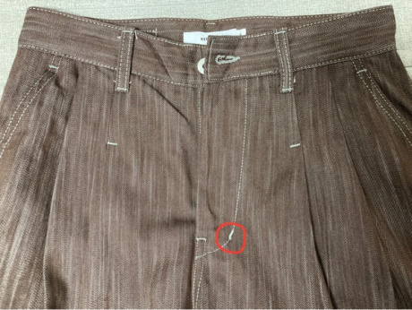 제로(XERO) Clean Denim Deep Two Tuck Vertical Pants [Brown] 후기