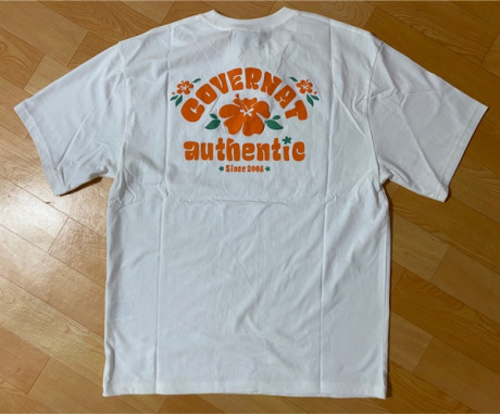 커버낫(COVERNAT) 트로피칼 티셔츠 화이트 후기