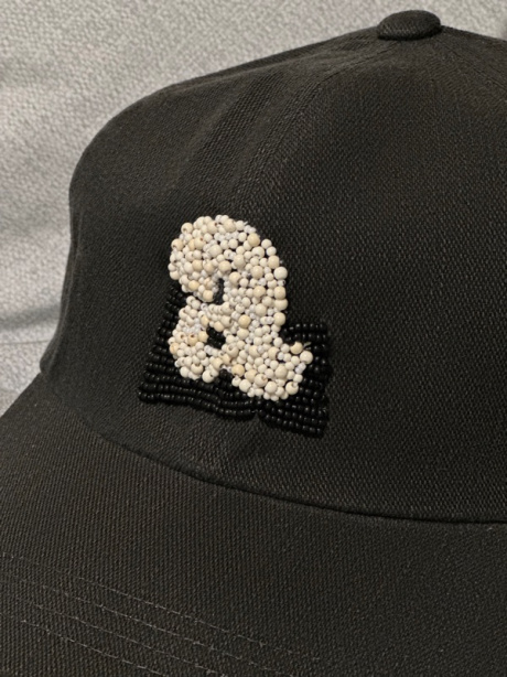 아노니모아노니마(ANONIMO-A) Beads Embroidered Cap- Charcoal 후기