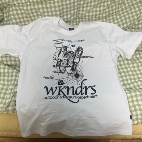 위캔더스(WKNDRS) T.I SS T-SHIRT (WHITE) 후기