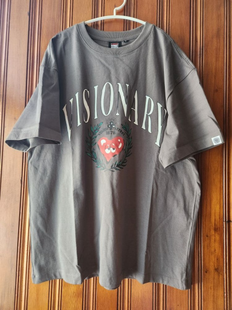 비전스트릿웨어(VISION STREETWEAR) VSW Heart Emblem T-shirts Charcoal 후기