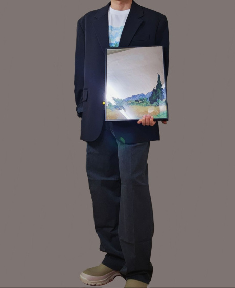팔렛(FALLETT) [팔렛X내셔널갤러리] 위트필드 반팔티 화이트 후기
