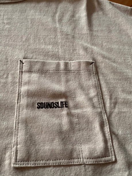 사운즈라이프(SOUNDSLIFE) Pigment Logo Pocket T-Shirt Beige 후기