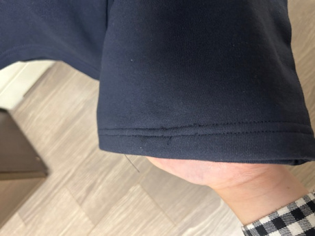 우알롱(WOOALONG) Signature relax wide pants - NAVY 후기