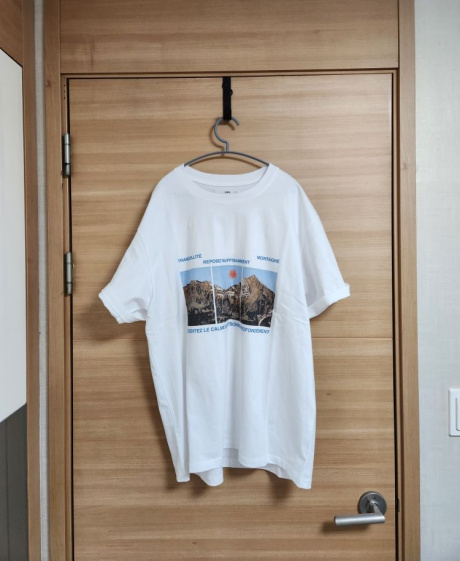 밀로 아카이브(MILLO ARCHIVE) 마운틴 티셔츠 [화이트] 후기