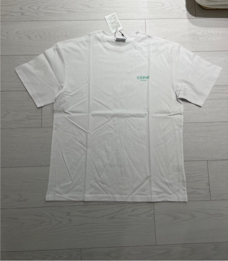 오바인(OBINE) 루즈핏 크루넥 PARIS 레터링 티셔츠 화이트 후기