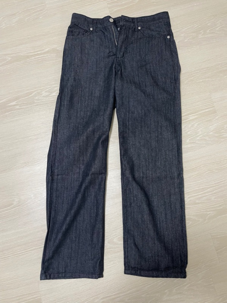오더아카이브(ORDER ARCHIVE) Minimal wide jeans - 논페이드 로우 블랙진 후기