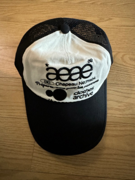 에이이에이이(AEAE) Web Logo Mesh Cap [Black] 후기