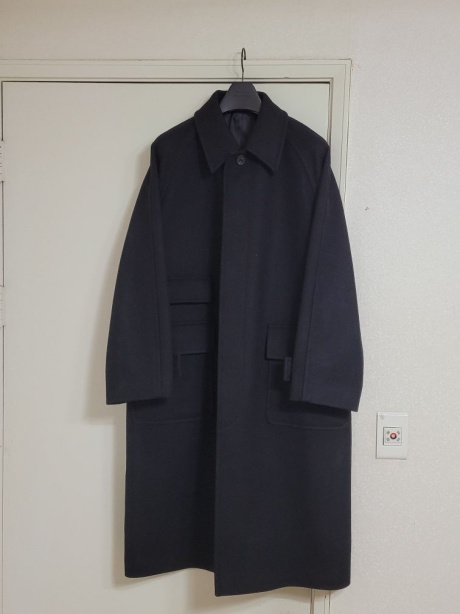 무신사 스탠다드(MUSINSA STANDARD) MTR 오버사이즈 발마칸 코트 [블랙] 후기