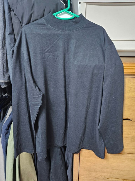애습(ASP) [2PACK] 일티어 하프폴라 모크넥 티셔츠 후기
