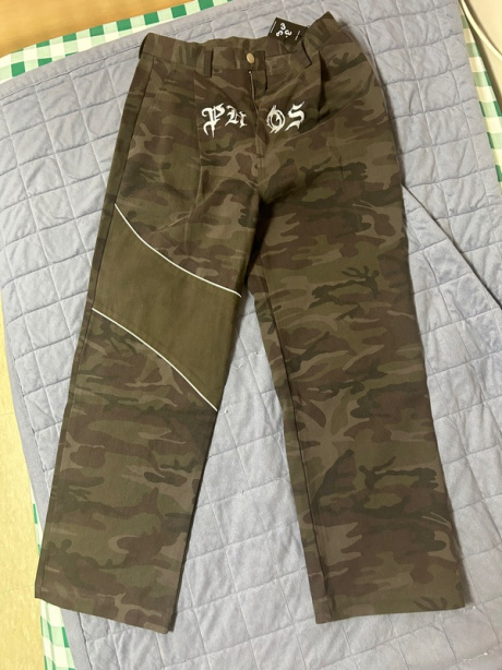 포스333(PHOS333) Chillin Tucked Pants/Camo 후기