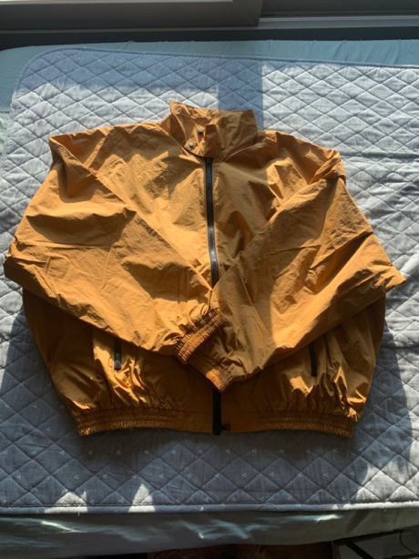 유니폼브릿지(UNIFORM BRIDGE) training wind break jacket yellow 후기