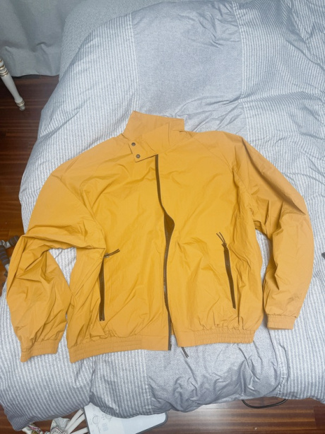 유니폼브릿지(UNIFORM BRIDGE) training wind break jacket yellow 후기