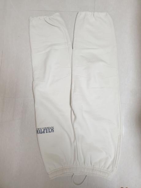 스컬프터(SCULPTOR) Classic Logo Sweat Pants Cream 후기