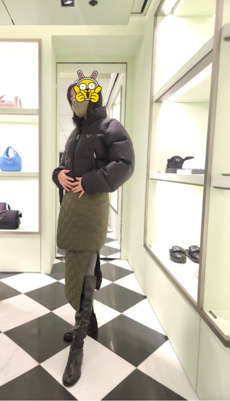트렁크프로젝트(TRUNK PROJECT) Detachable Quilted Skirt_Khaki 후기