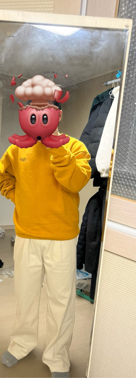 리스펙트(RESPECT) intl sweatshirt (mustard) 후기