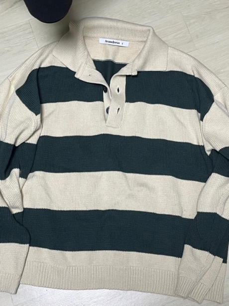 어반드레스(AVANDRESS) Rugby Striped Knit - 3COL 후기