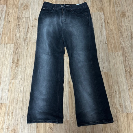 페이탈리즘(FATALISM) #0303 Spray gradation wide jeans(black) 후기