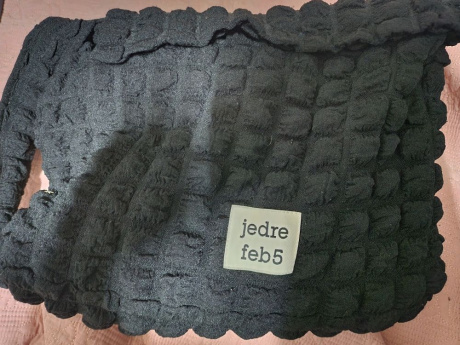 제드레페브5(JEDREFEB5) 크로플 크로스바디백 블랙 후기
