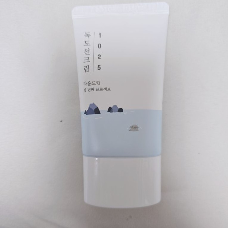 라운드랩(ROUNDLAB) 1025 독도 선크림 50ml 후기