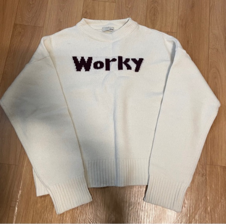 스튜(STHU) Ivory Worky Wool Blended Sweater 후기