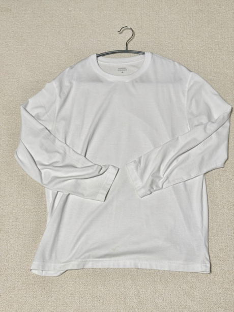 무신사 스탠다드(MUSINSA STANDARD) [쿨탠다드] 크루 넥 긴팔 티셔츠 2팩 후기