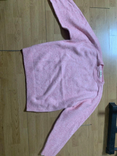 굿라이프웍스(GLW) 오버핏 소프트 레글런 스웨터 니트 핑크 후기