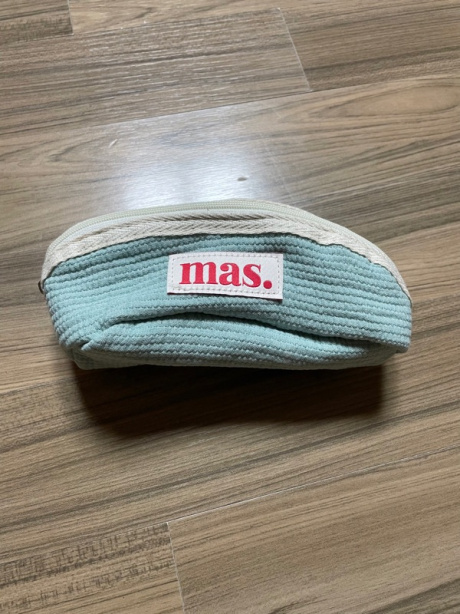 마스마룰즈(MASMARULEZ) Hapoom pencil cosmetic pouch _ Mint 후기