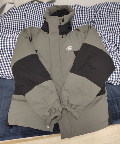 스위브(SWIB) N-type Logo Mechanical Padded Jacket (Grey) [LSQWCUA217M] 후기