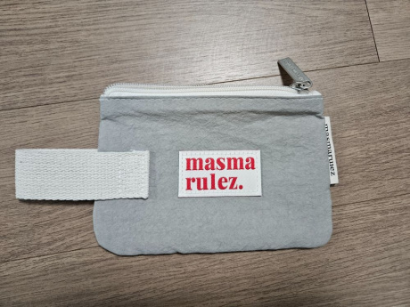 마스마룰즈(MASMARULEZ) Mini strap pouch _ Solid 그레이 후기