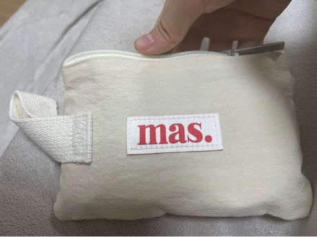 마스마룰즈(MASMARULEZ) Mini strap pouch _ Solid 베이지 후기