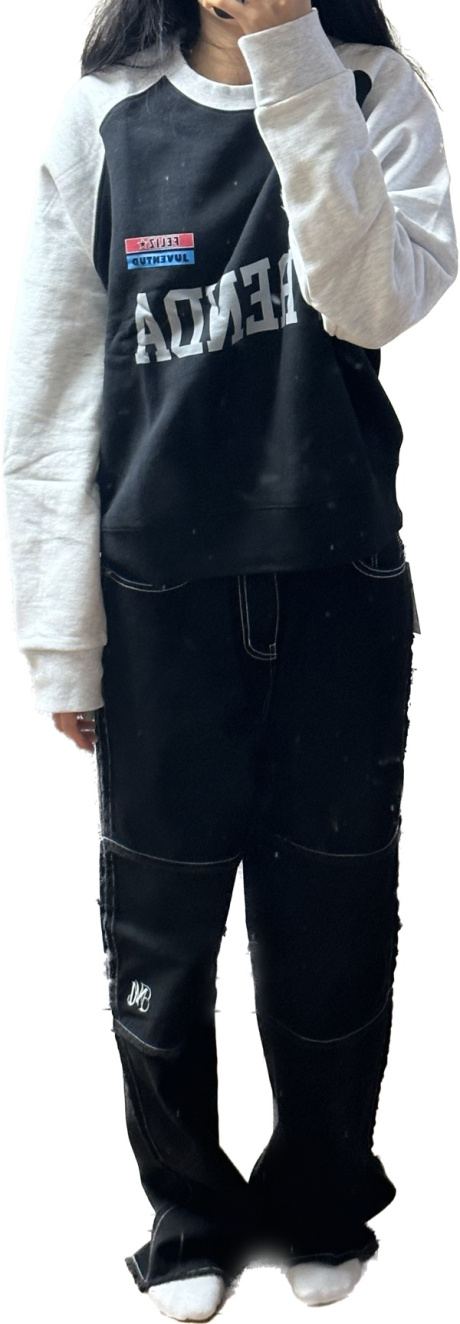미드나잇 무브(MIDNIGHT MOVE) stitch cotton pants (black) 후기