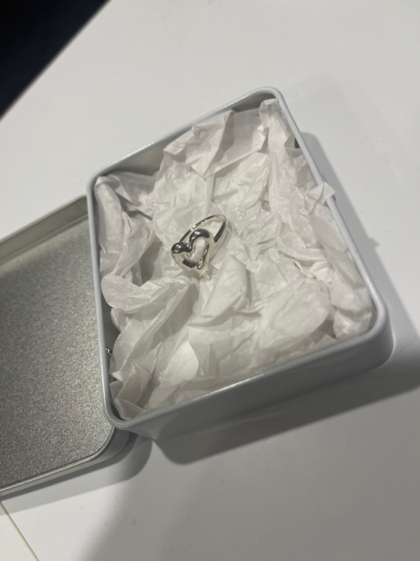 그레이노이즈(GRAYNOISE) Melting heart ring(925 silver) 후기
